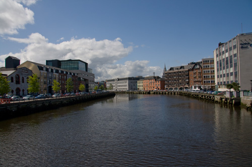 River Lee opposite City Hall