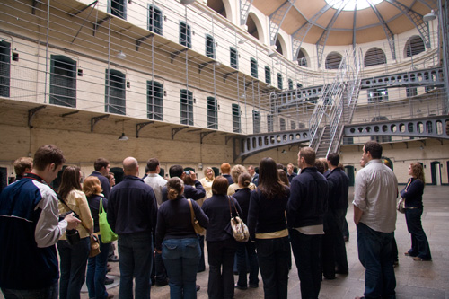 Singing in the east wing of jail