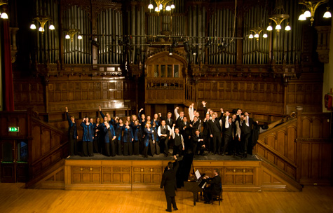 With the City of Derry Youth Choir