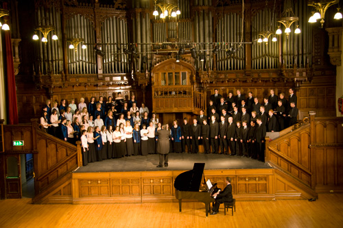 With City of Derry Youth Choir