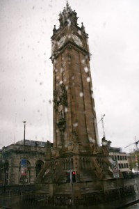 Prince Albert clock through drops