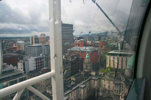 View from Ferris wheel