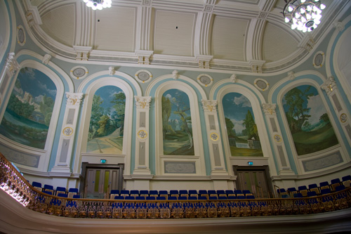 Murals in balcony