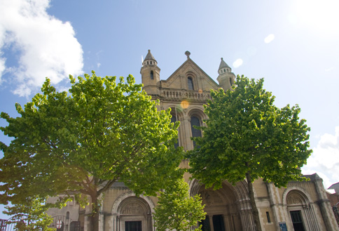 Front of Belfast Cathedral