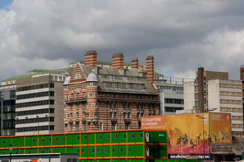 Interesting brickwork on many buildings