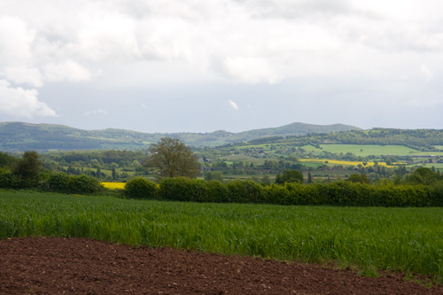 Two peaks on right are Beacon Hill