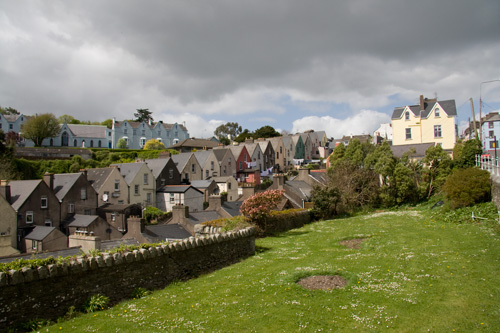 Row houses in Cobh