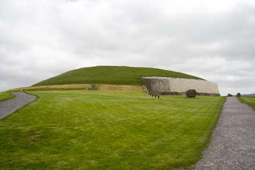 Our first view of Newgrange