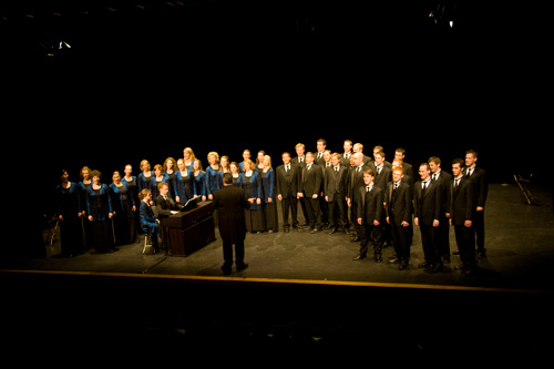 Onstage at Draiocht Theatre