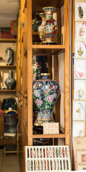 Cloisonné vases